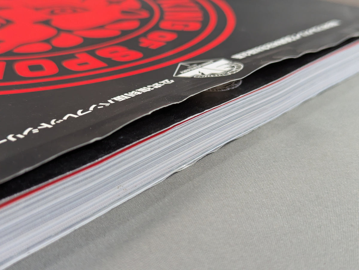 Burning Fighting Spirit New Japan Pro Wrestling Pro-wrestling 30th Anniversary Publication Project Official Reprint Pamphlet Series Martial Arts World Championship Fight