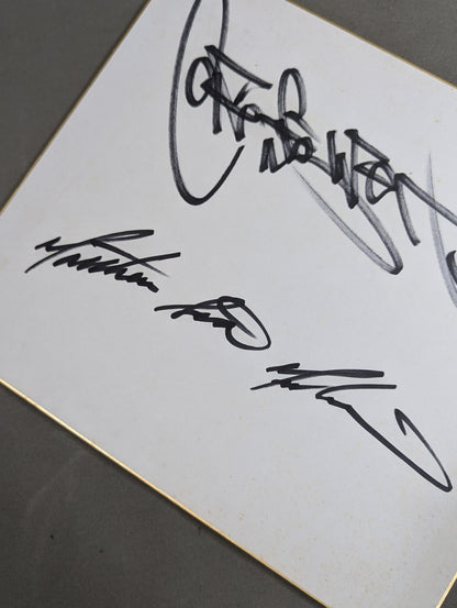 Kiyoji Tamura & Matthew Saad Mohammed (with photo)