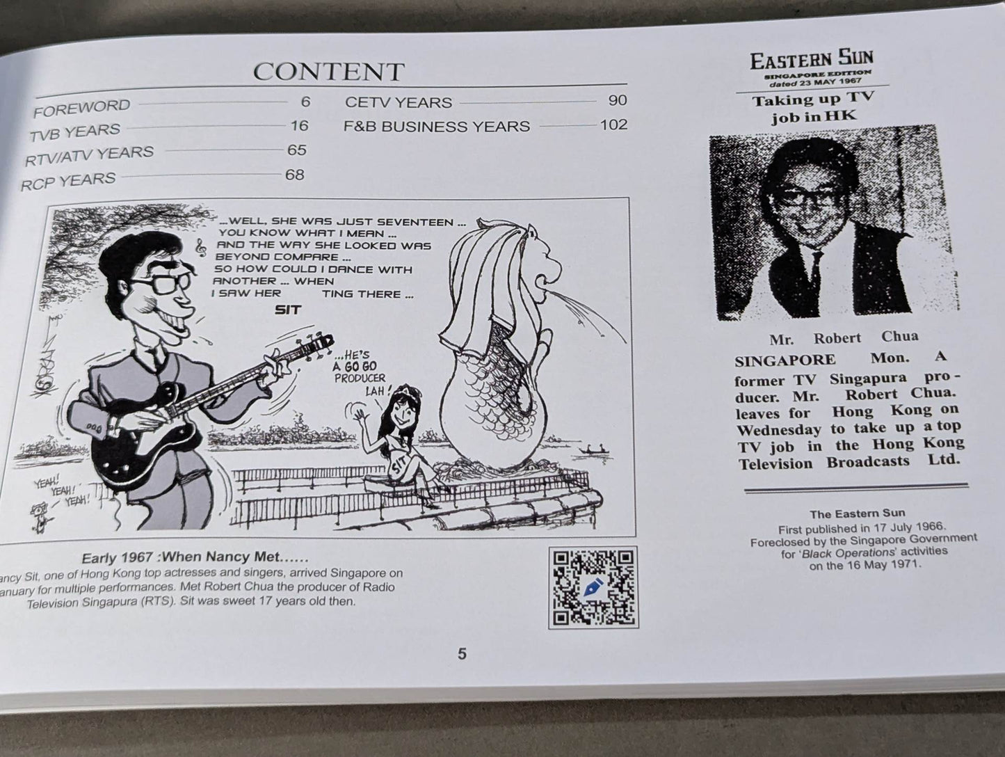 ROBERT CHUA THE HONG KONG STORY