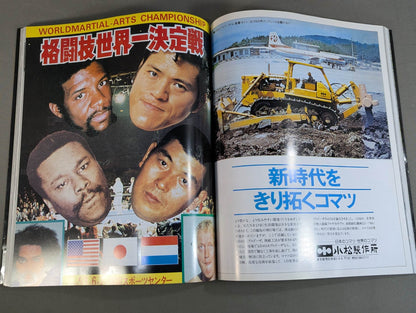 Burning Fighting Spirit New Japan Pro Wrestling Pro-wrestling 30th Anniversary Publication Project Official Reprint Pamphlet Series Martial Arts World Championship Fight