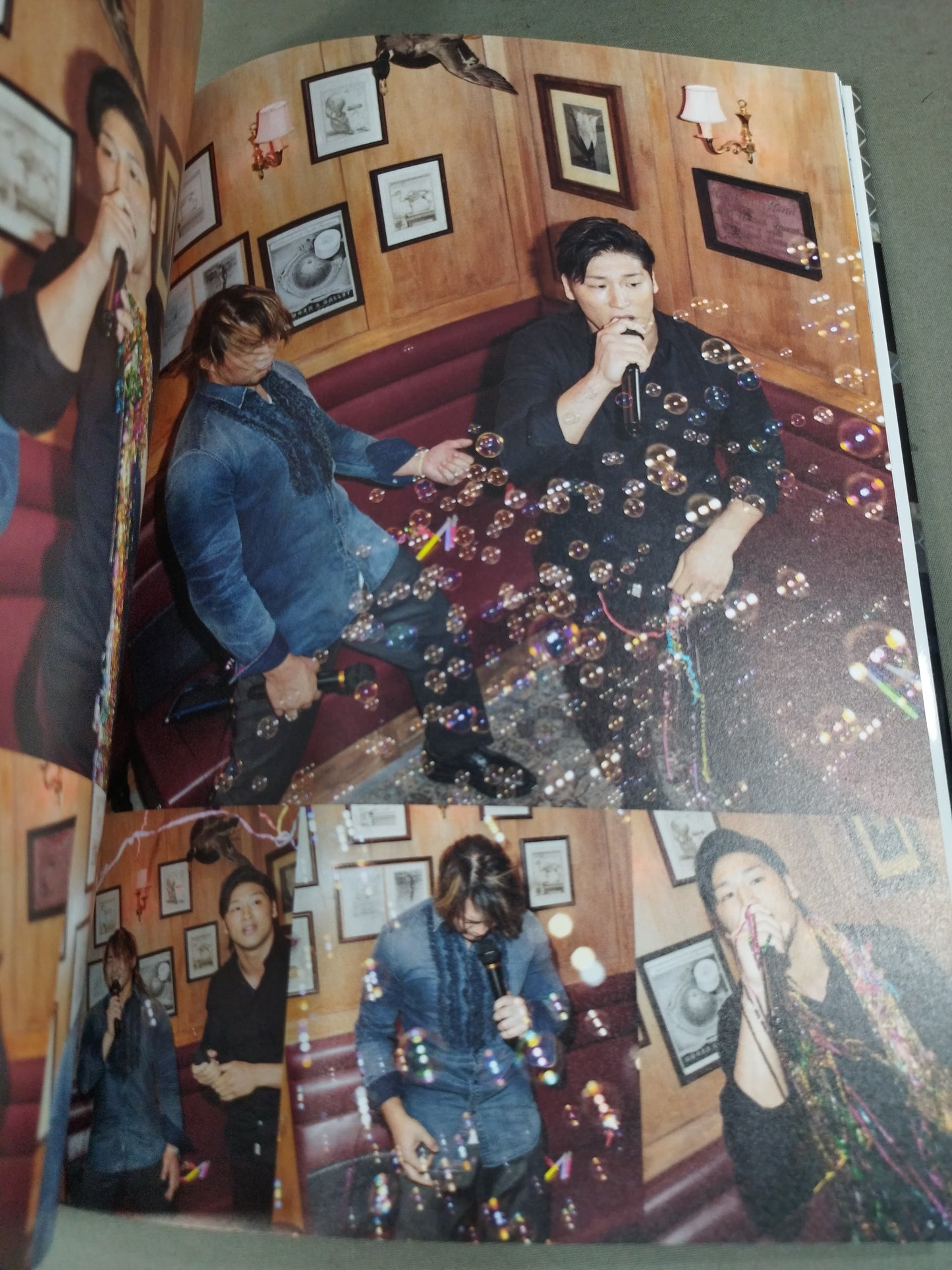 【中邑&オカダ 直筆サイン＆特典生写真付入り】中邑真輔×オカダ・カズチカ 棚橋弘至×飯伏幸太 写真集『Be』