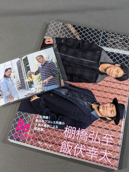 【中邑&オカダ 直筆サイン＆特典生写真付入り】中邑真輔×オカダ・カズチカ 棚橋弘至×飯伏幸太 写真集『Be』
