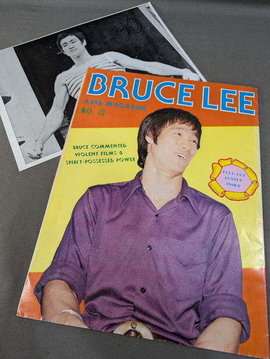 [Black and White Pro-Photo  included] BRUCE LEE ＆ JKD MAGAZINE NO.12
