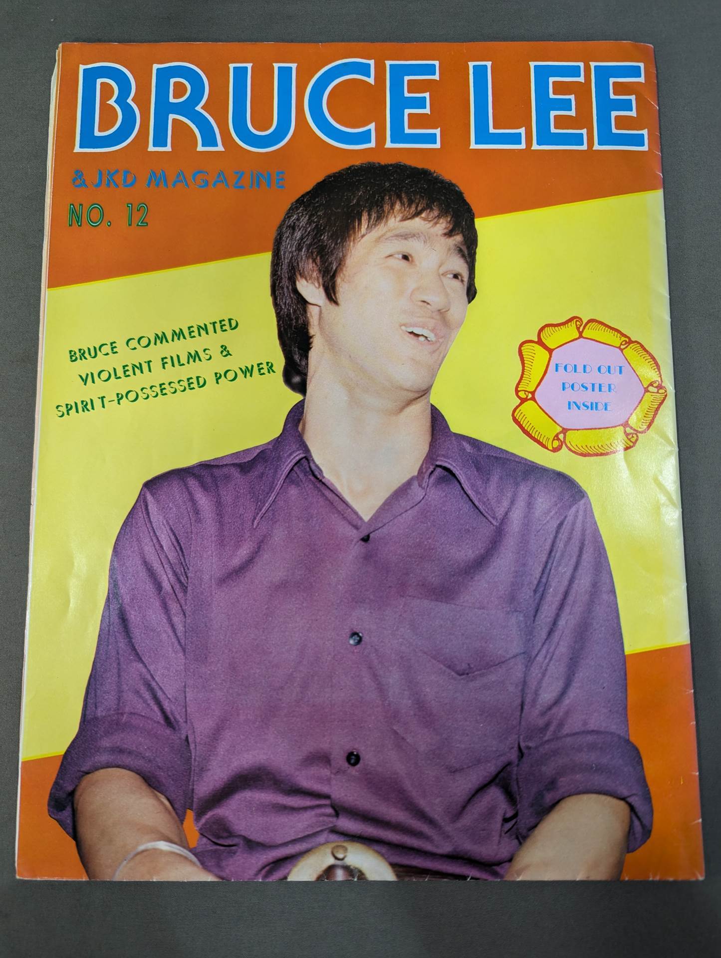 [Black and White Pro-Photo  included] BRUCE LEE ＆ JKD MAGAZINE NO.12
