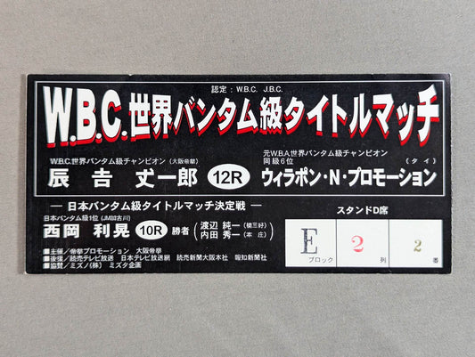 Joichiro Tatsuyoshi vs Wirapong Nakornruang Promotion (1st Match)