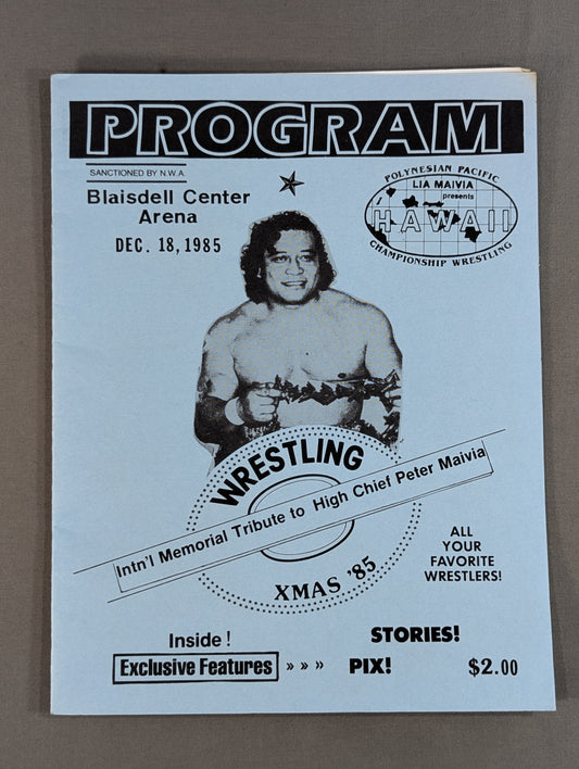 ★ハワイ大会・新日参戦★ PPW LIA MAIVIA presents HAWAII