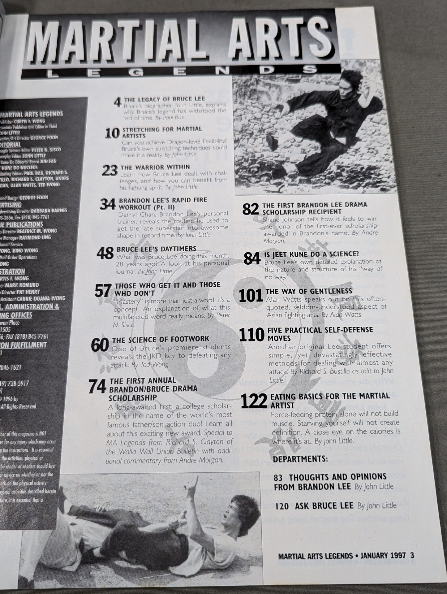BRUCE LEE THE WAY OF THE DRAGON / January 1997