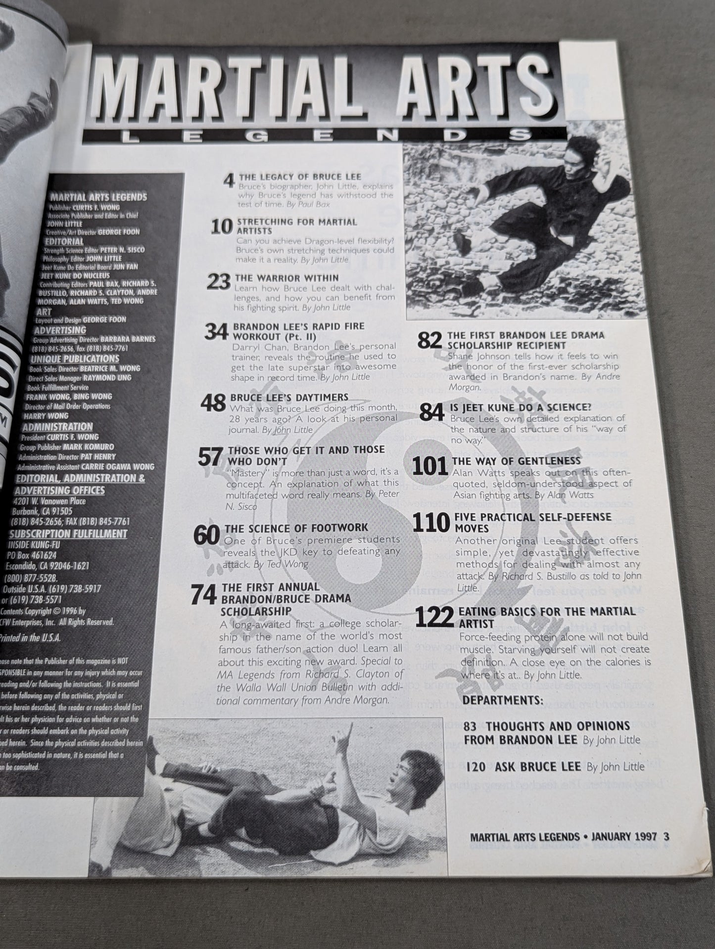 BRUCE LEE THE WAY OF THE DRAGON / January 1997