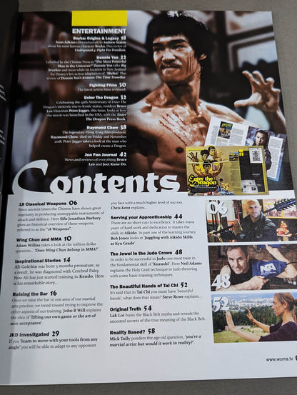 WORLD OF MARTIAL ARTS MAGAZINE  January/February 2019