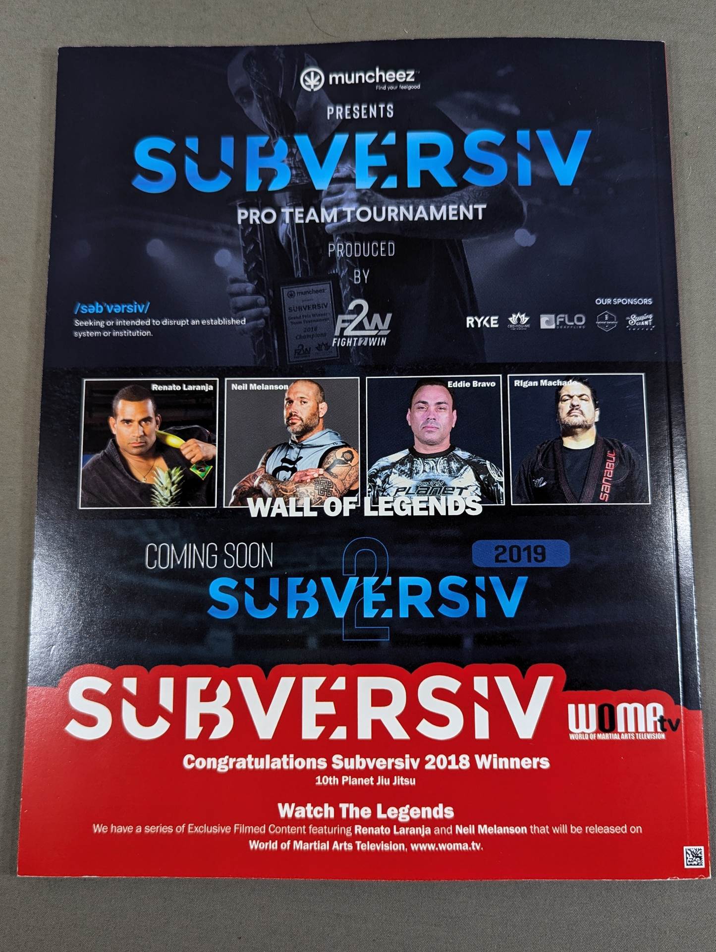 WORLD OF MARTIAL ARTS MAGAZINE  January/February 2019