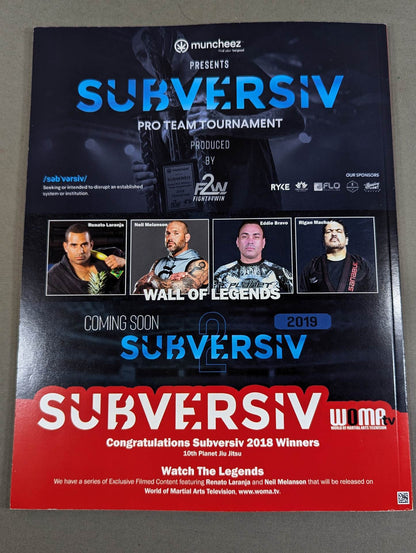 WORLD OF MARTIAL ARTS MAGAZINE  January/February 2019