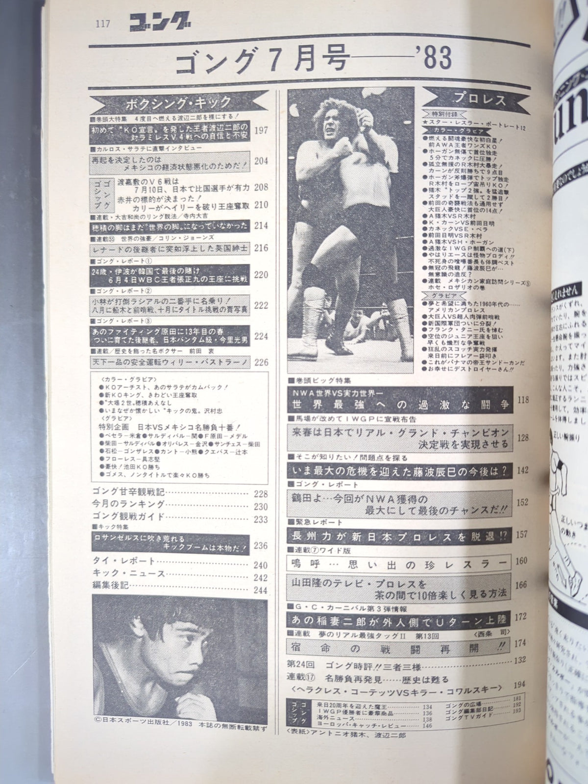 月刊ゴングVol.16 No.7