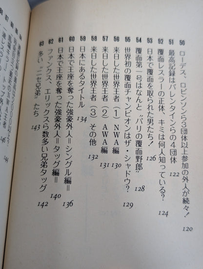 Mame Tanuki Book 166 Pro Wrestling  Anything Dr.