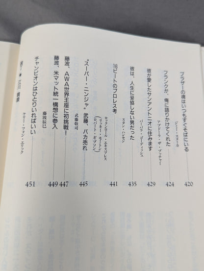 Decade pro wrestler testimonies of 100 people (top)
