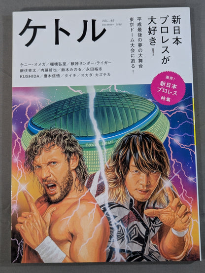 ケトル VOL.46「特集：新日本プロレスが大好き! 平成最後の夢の大舞台 東京ドーム大会に迫る!」