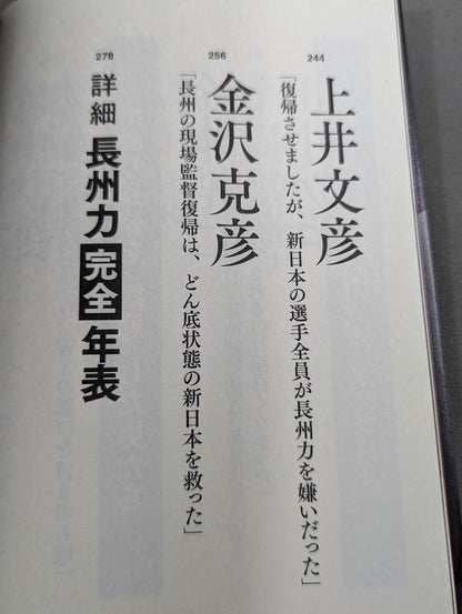 Testimony Riki Choshu  "Revolutionary Warrior" Falsehood and Reality