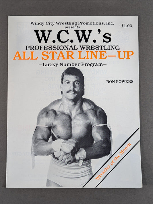 WCW(WCPW) / ALL STAR LINE-UP -Lucky Number Program-②