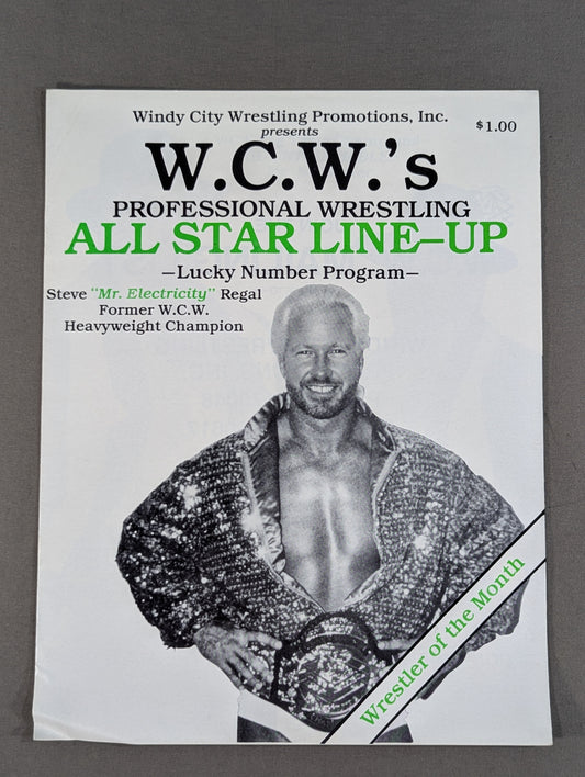 WCW(WCPW) / ALL STAR LINE-UP -Lucky Number Program-①