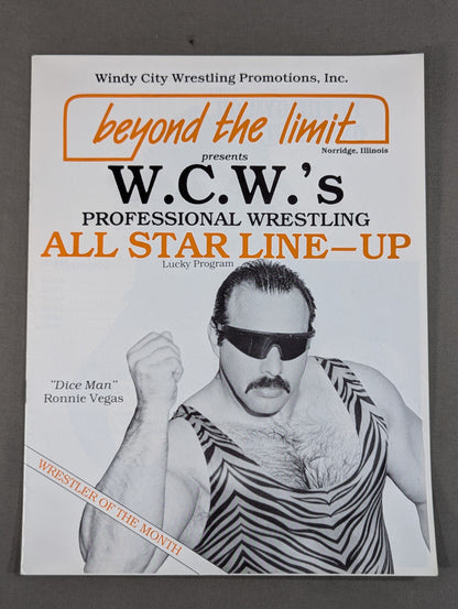 WCW(WCPW) / ALL STAR LINE-UP -Lucky Program- beyond the limit Norridge