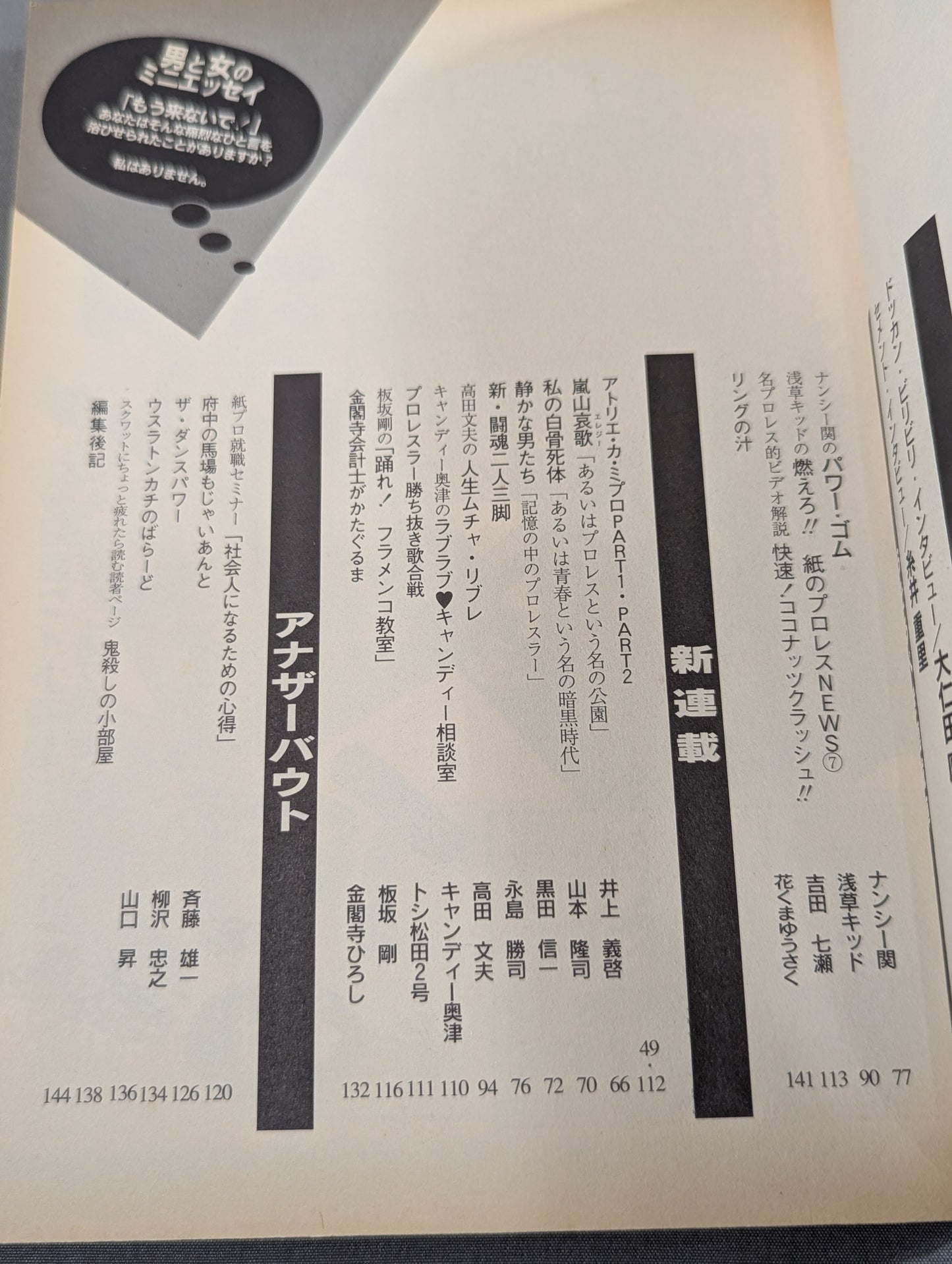 Pro Wrestling  9 on paper