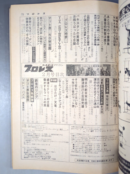 Pro Wrestling  Monthly 1977.02