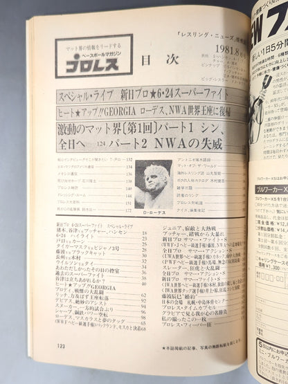 Pro Wrestling  1981/08