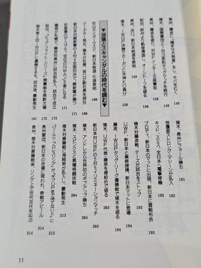 Pocket Book 58 Inoki How to read New Japan Pro Wrestling  Empire