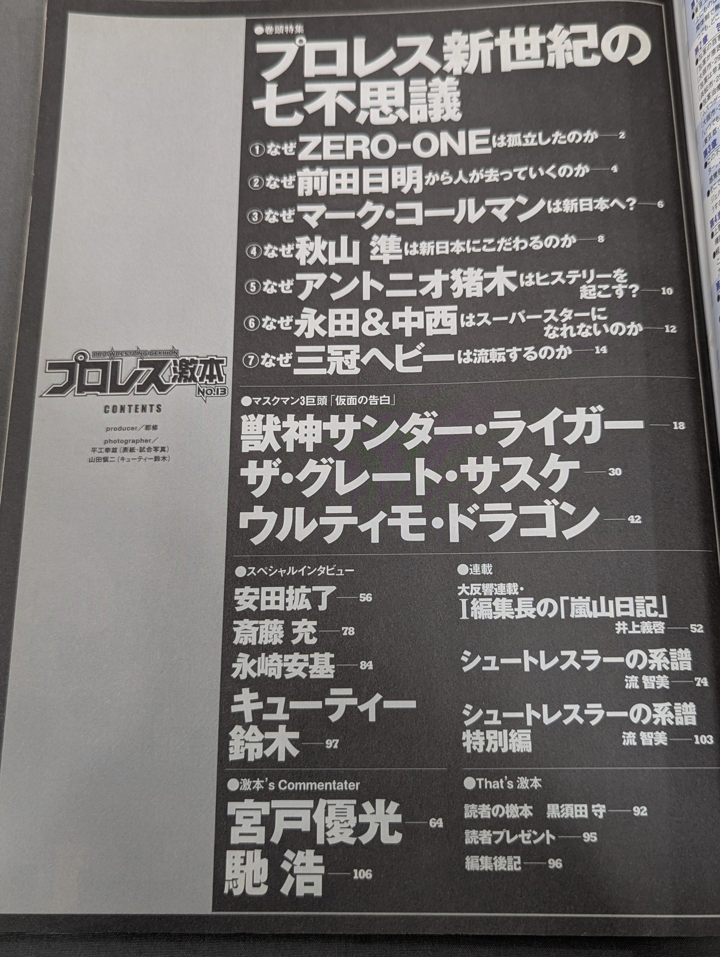 Pro Wrestling Extreme Book No.13
