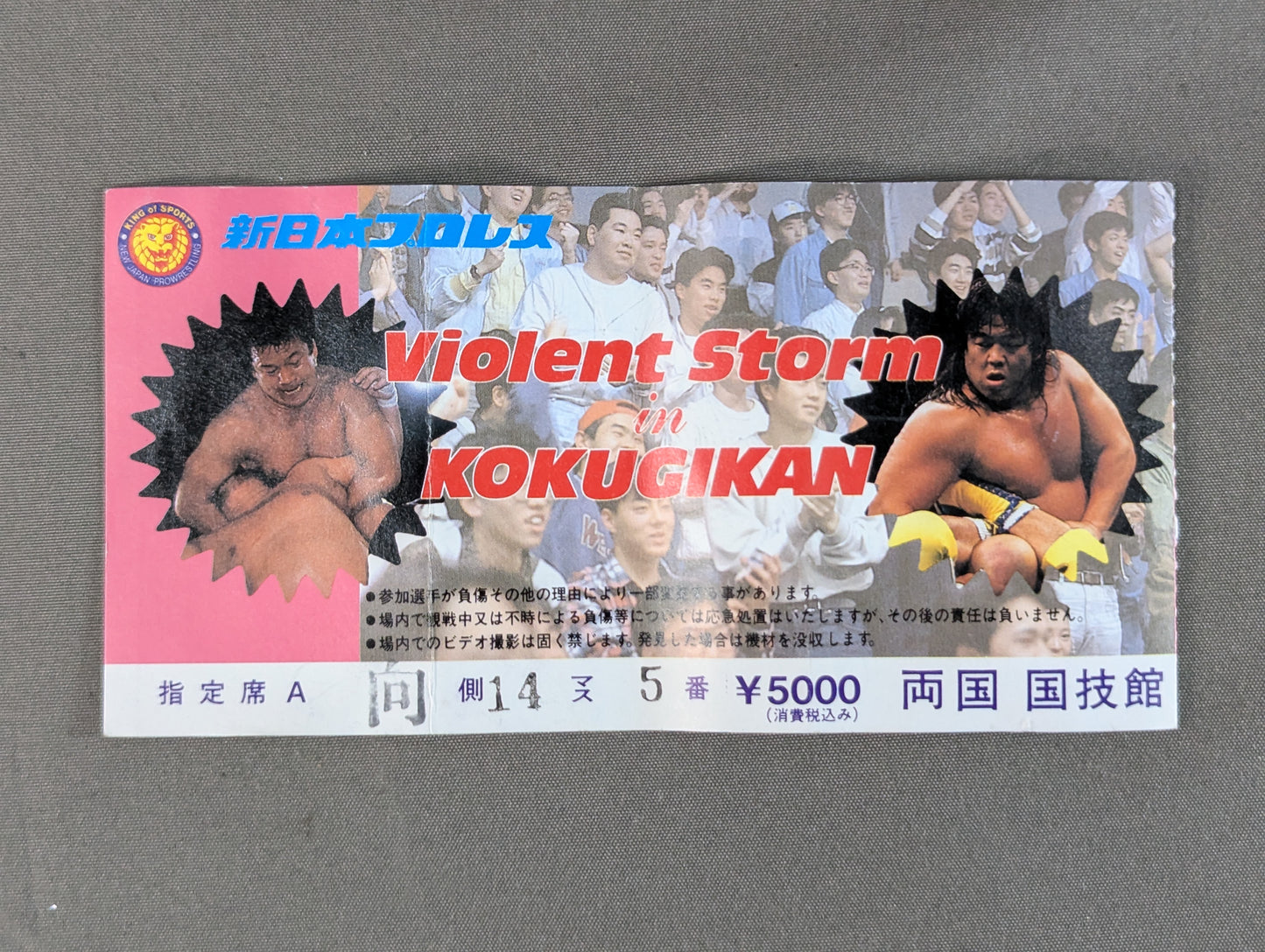 Violent Storm in KOKUGIKAN