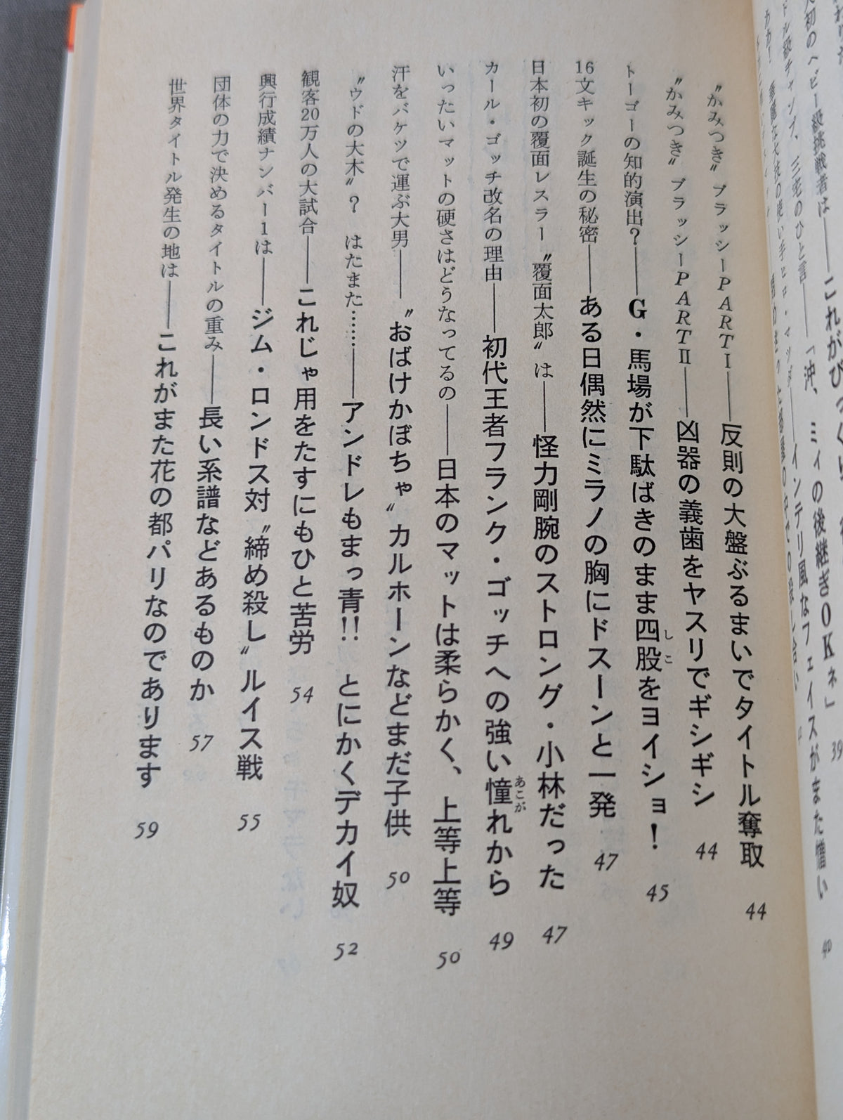 プロレス面白ゼミナール