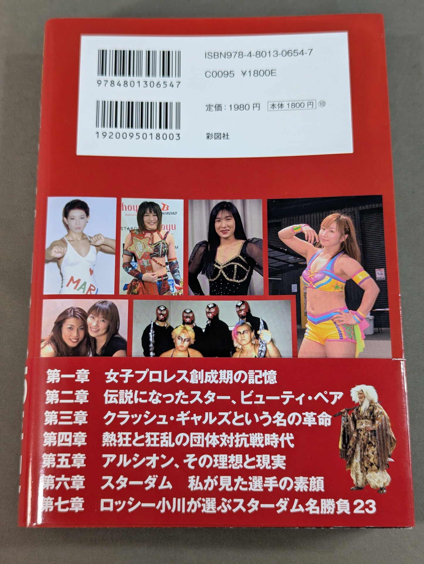 Treasured photos, treasure goods, and episodes for girls 55 years of Pro Wrestling