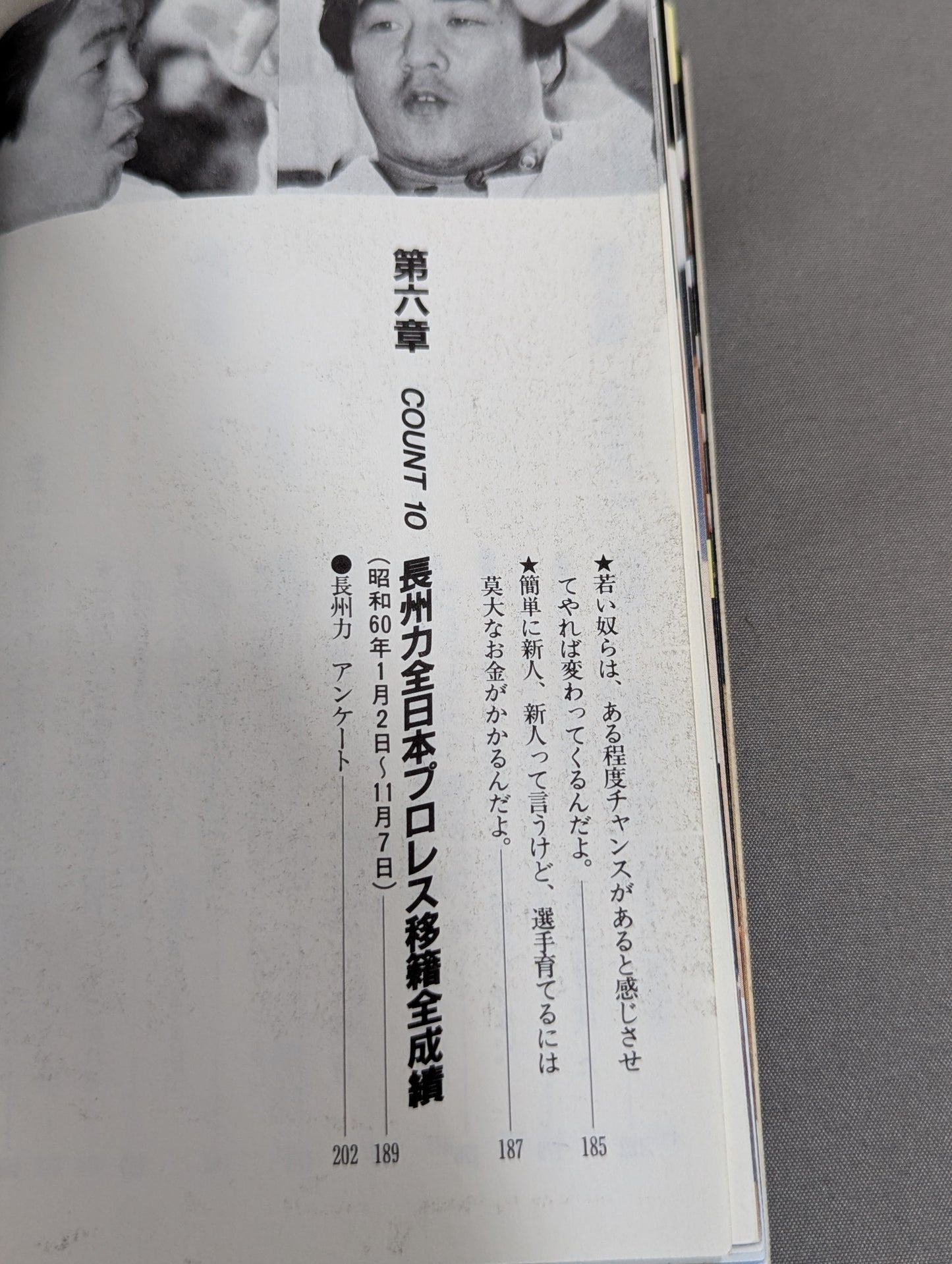 燃える!長州力