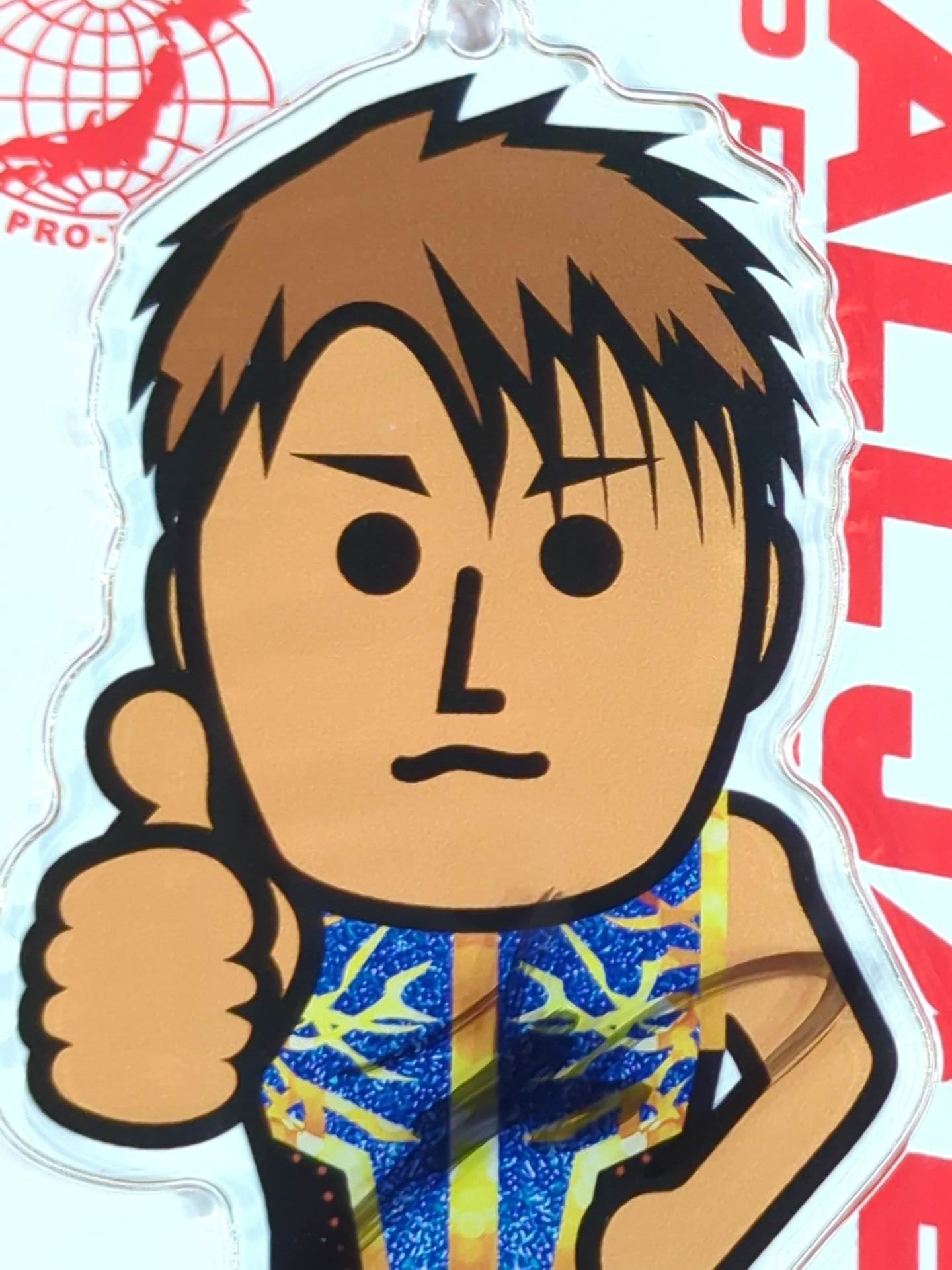 【直筆サイン入り】青柳優馬 キャラクターアクリルスタンドキーホルダー