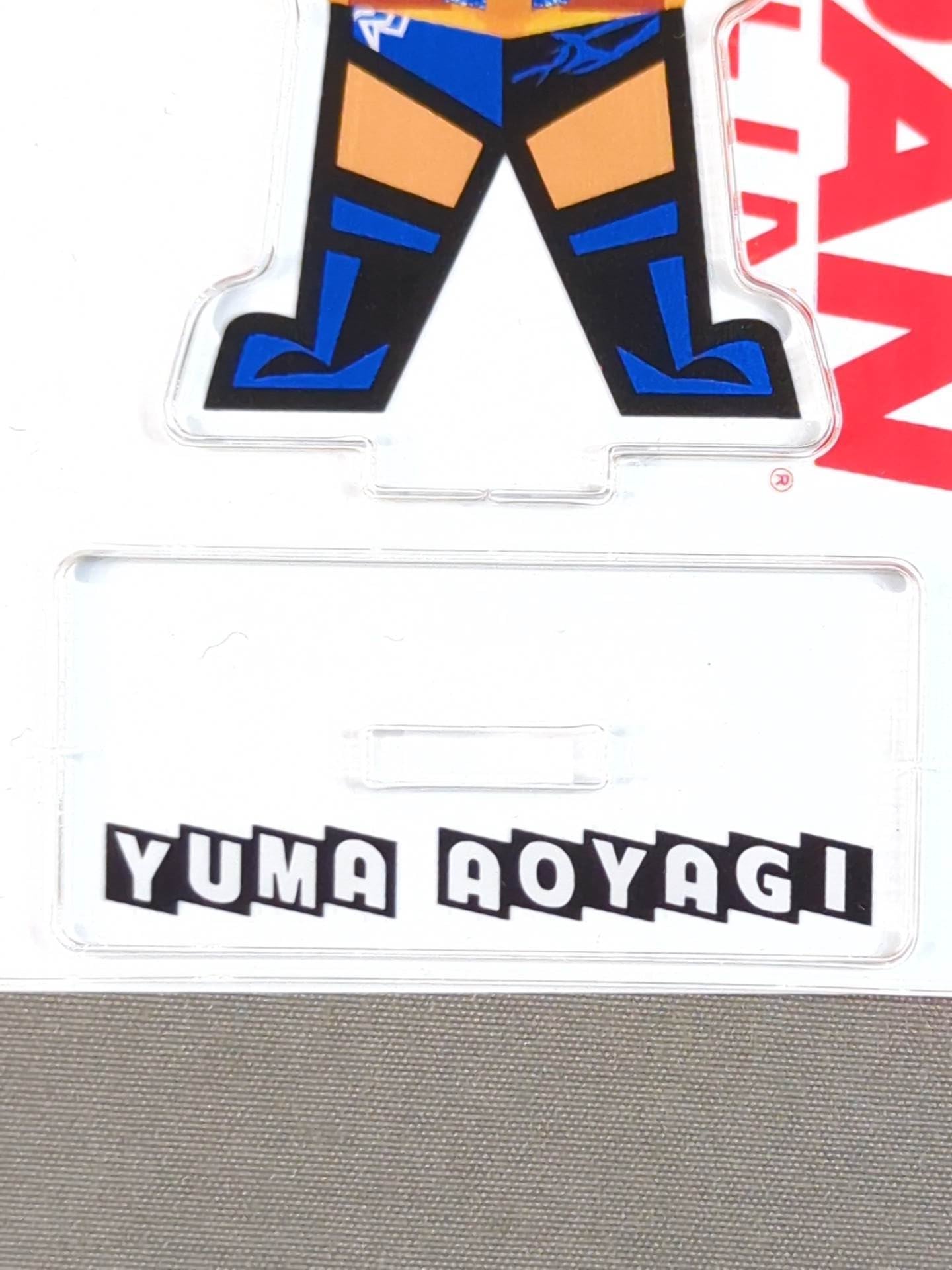 【直筆サイン入り】青柳優馬 キャラクターアクリルスタンドキーホルダー
