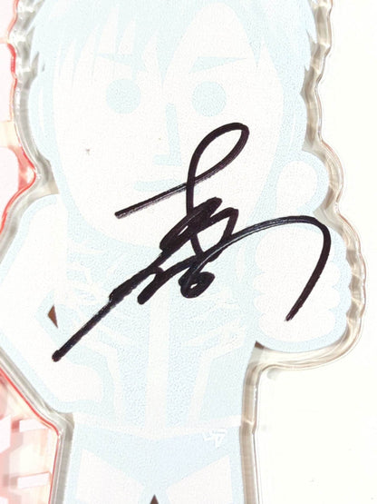 【直筆サイン入り】青柳優馬 キャラクターアクリルスタンドキーホルダー