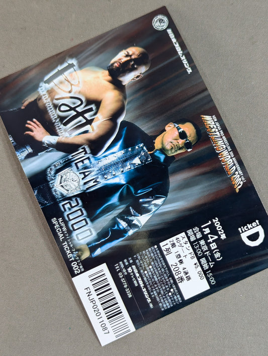★ Fan Club Special Ticket ★ Wrestling WORLD 2002