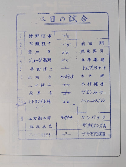 【3選手直筆サイン入り】81新春黄金シリーズ