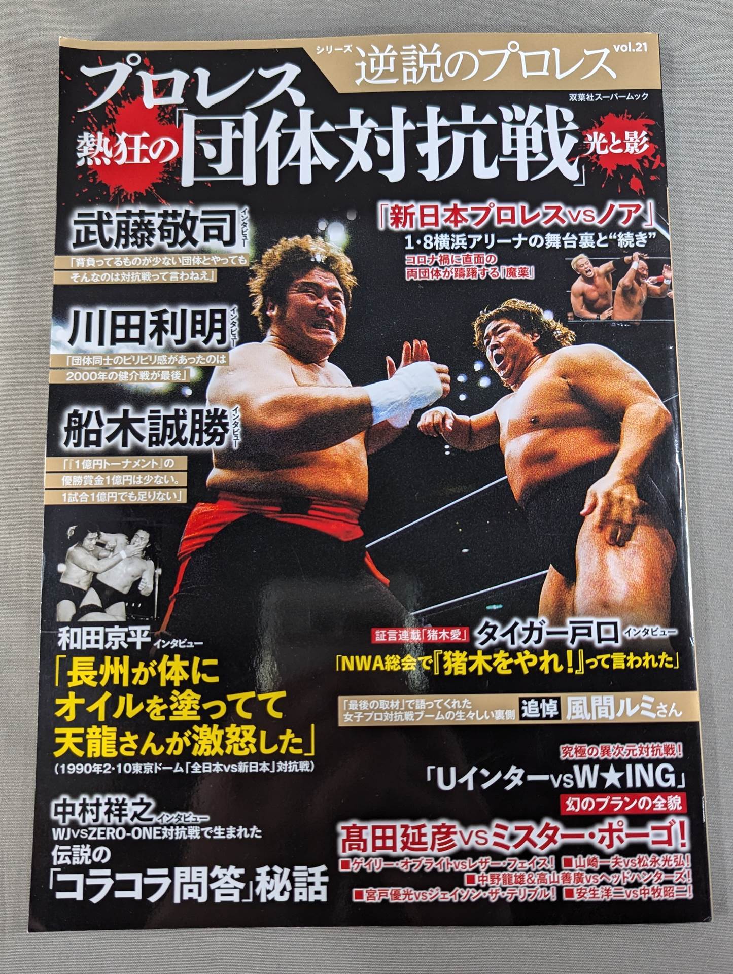 Series Paradoxical Pro Wrestling Vol.21 Pro Wrestling  frenzy "promotion  competition" Light and Shadow