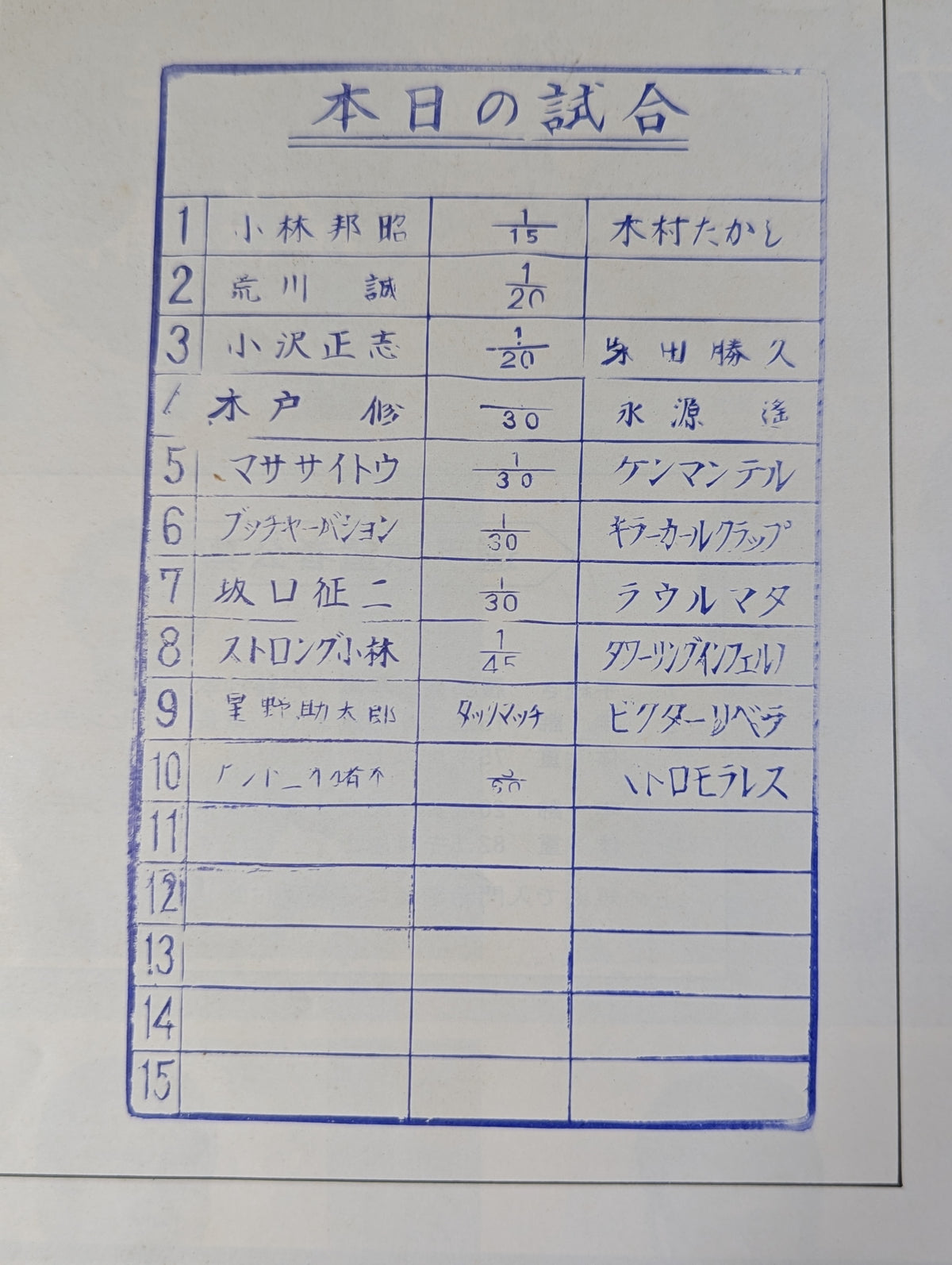 76第3回ワールド大リーグ戦