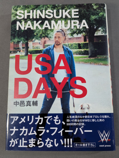 【hand signed autograph】 SHINSUKE NAKAMURA USA DAYS