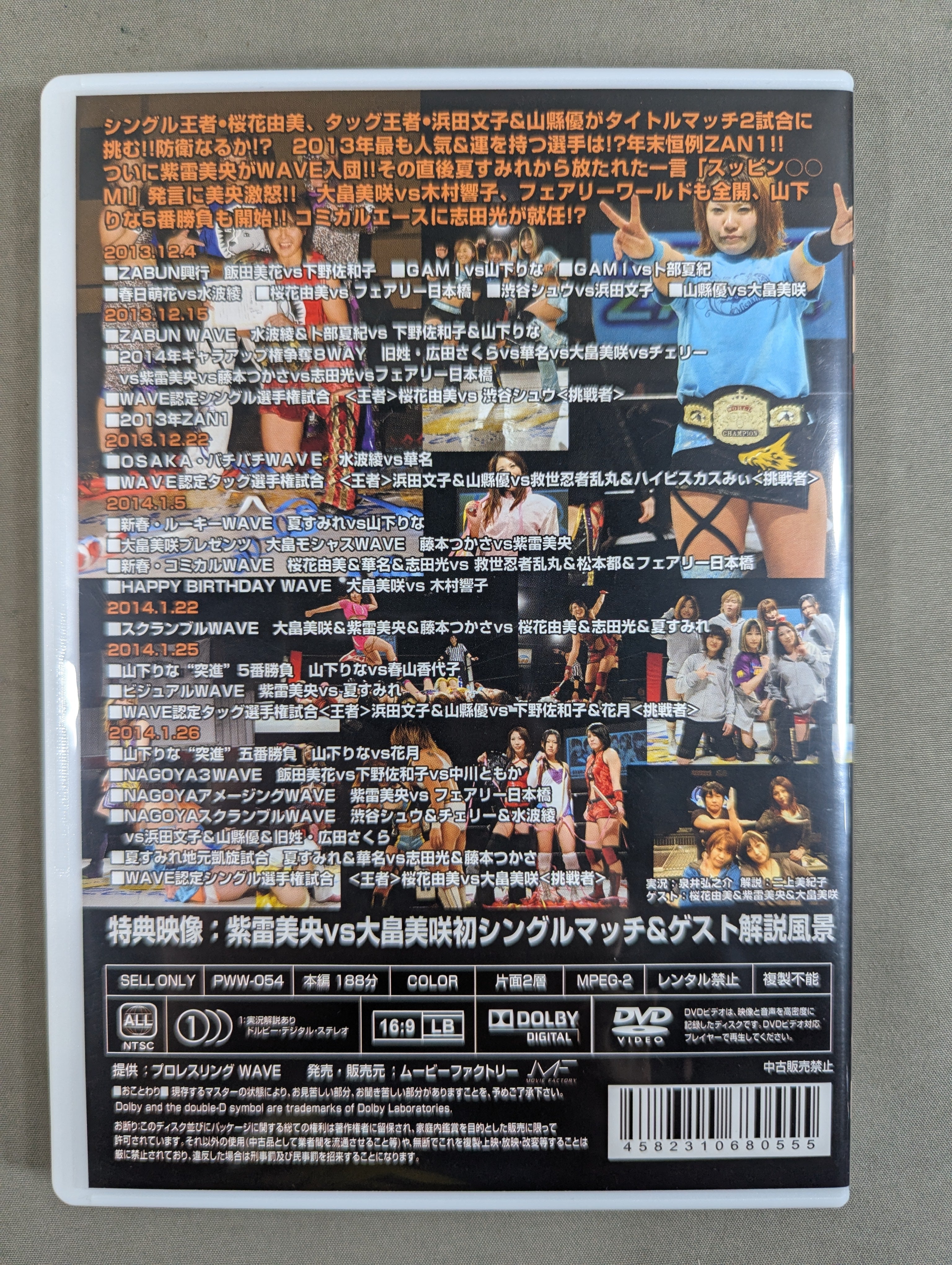 プロレスリングWAVE Maniacs 24 ☆2013.12.4-2014.1.26☆ – 闘道館