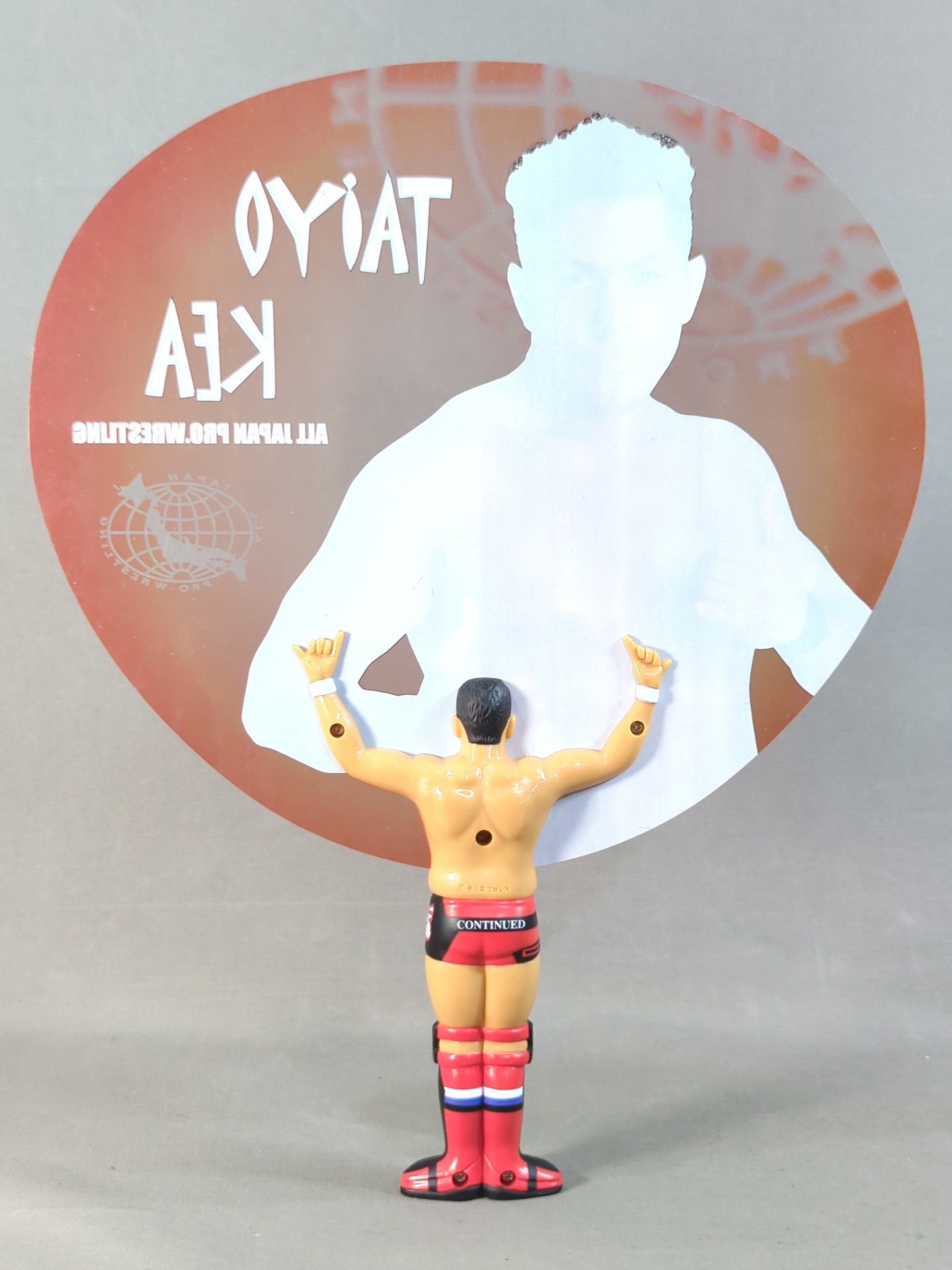 太陽ケア フィギュア うちわ