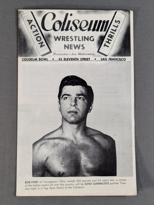 Coliseum WRESTLING NEWS(1949.5.10)