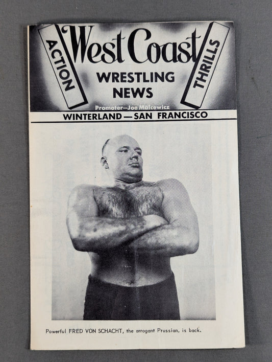 West Coast WRESTLING NEWS(1950.11.28)