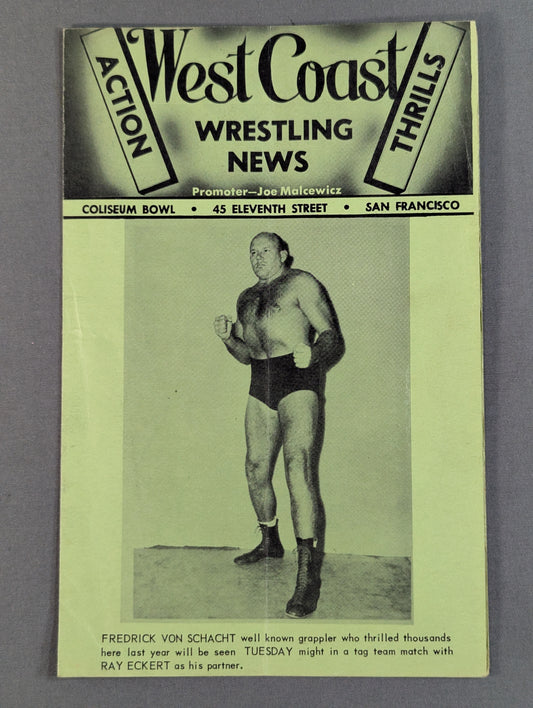 West Coast WRESTLING NEWS(1950.5.23)