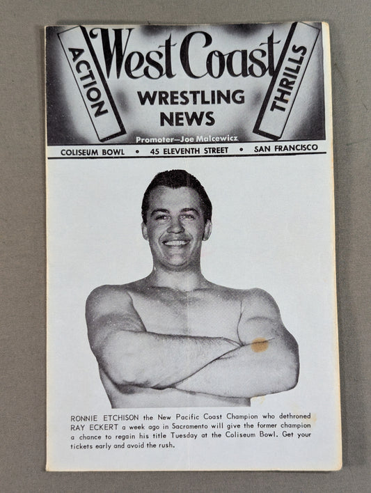 West Coast WRESTLING NEWS(1950.5.16)