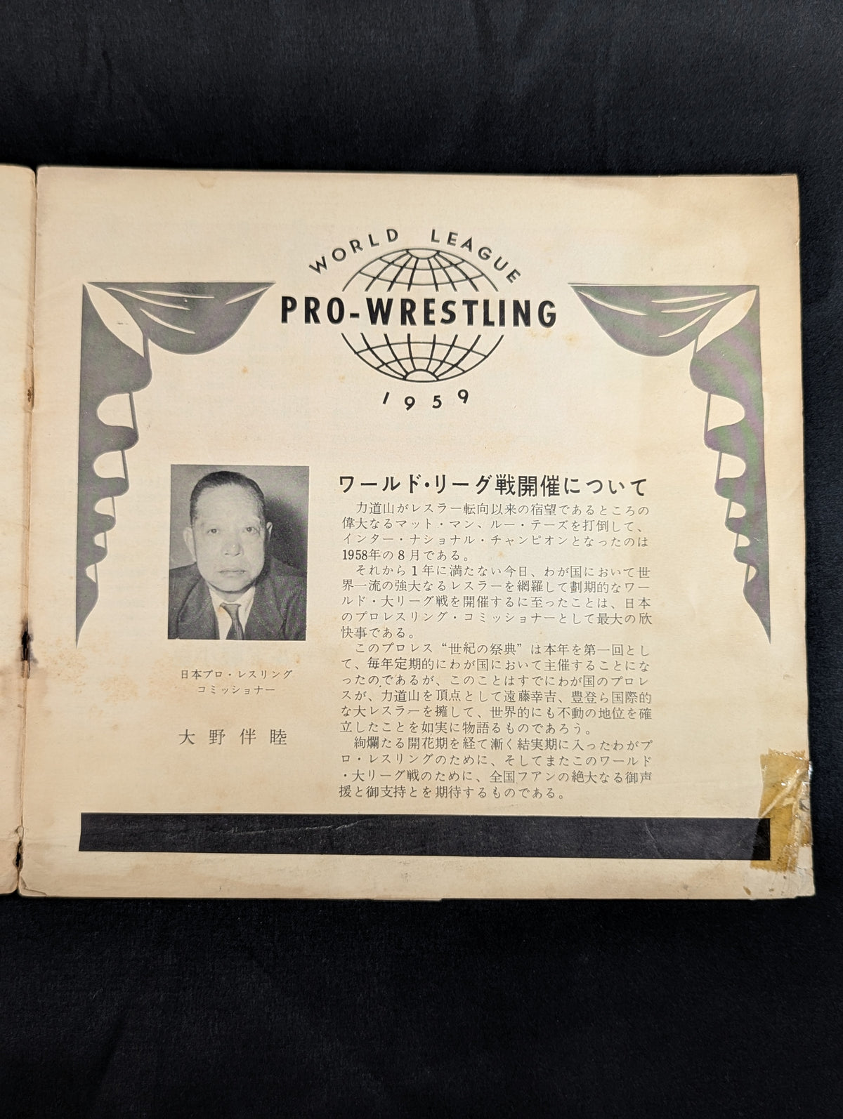 第1回プロレス・ワールド・リーグ戦(第1回ワールド大リーグ戦)