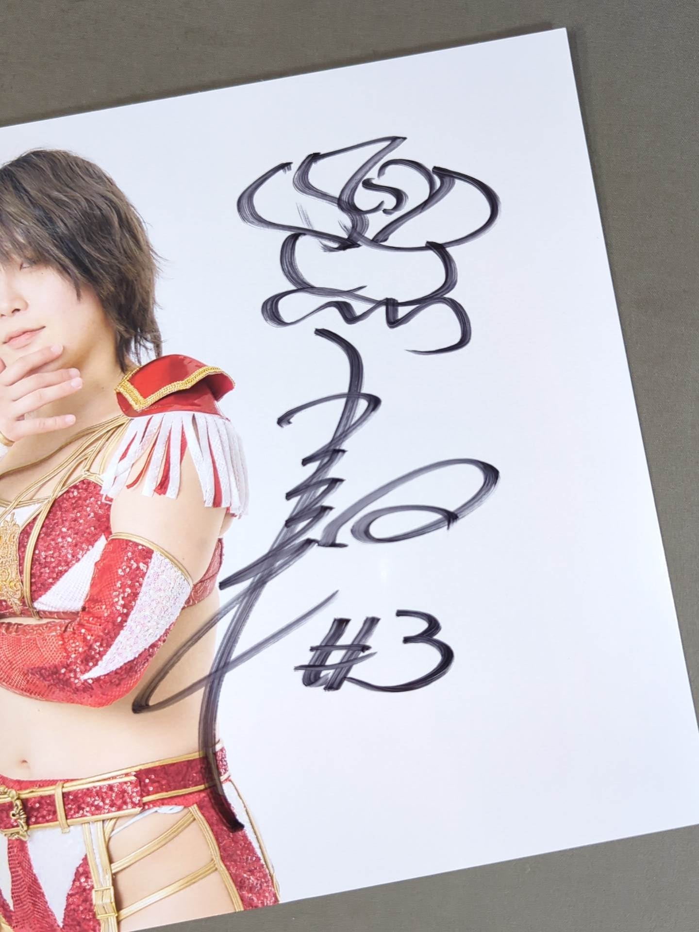 林下詩美 直筆サイン入り ポートレート(A-1) – 闘道館