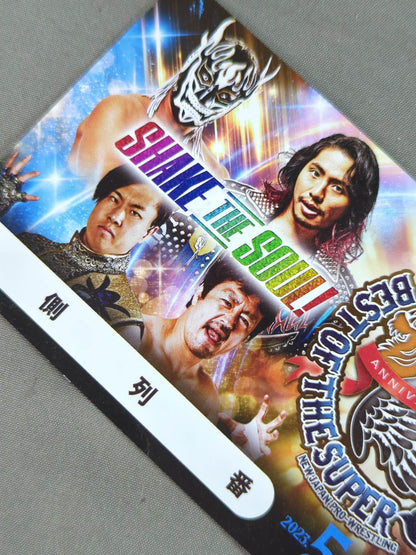 ★ ★ not sold in stores New Japan Pro Wrestling BEST OF THE SUPER Jr.30 Commemorative Ticket