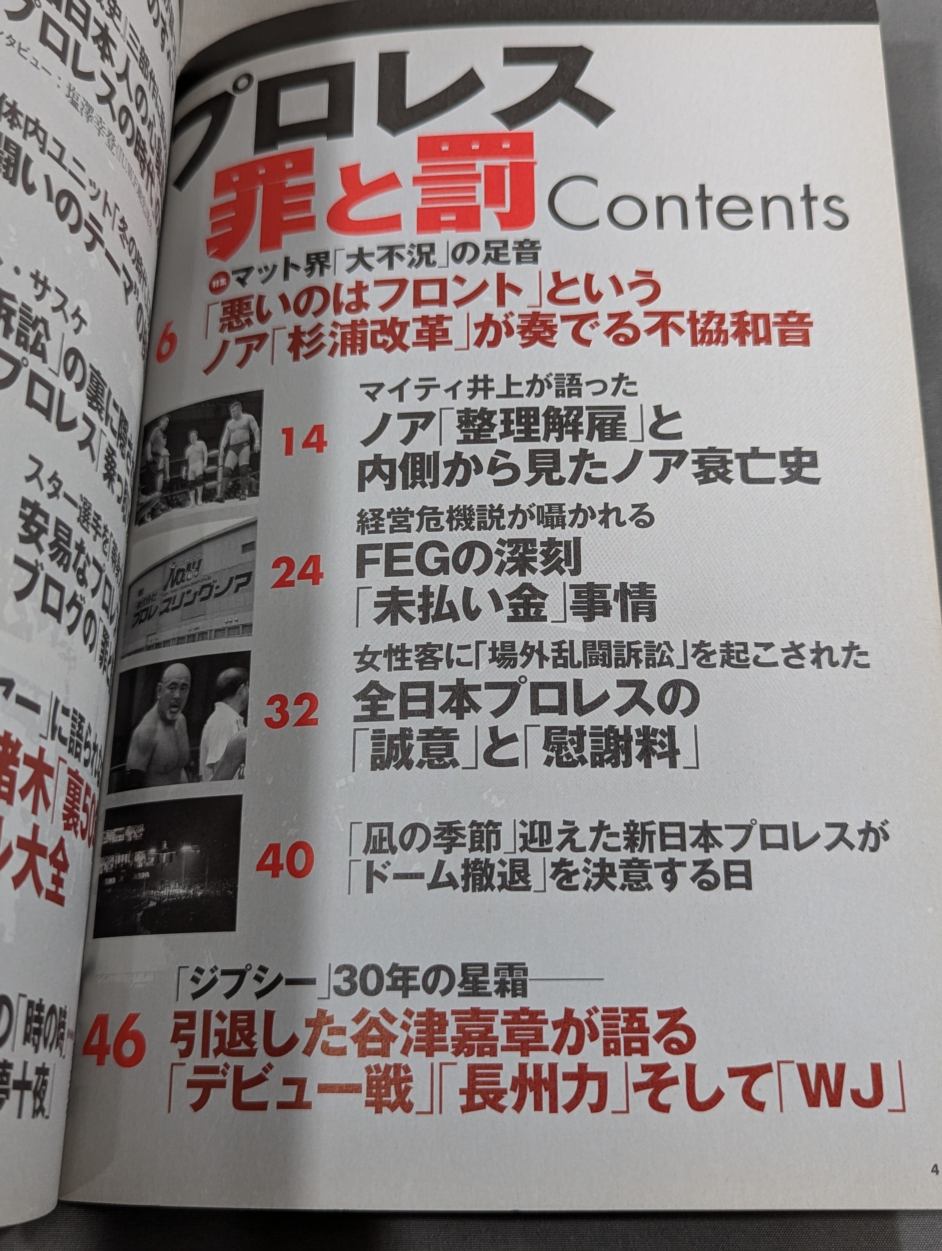 別冊宝島1721 プロレス 罪と罰 – 闘道館